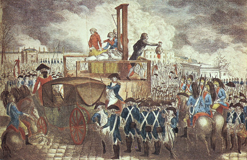 The execution of Louis XVI.