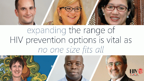 Increasing the range of options for people to choose from to break the chain of HIV transmission is important if we are to end AIDS by 2030, From Uploaded