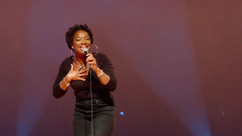 Aminah Imani is one of the four comedians in 