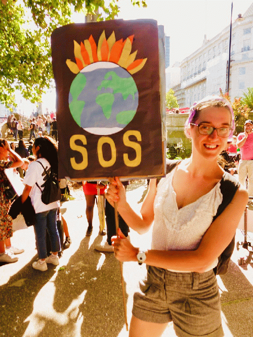 The Global Strike Youth 4 Climate protest, From CreativeCommonsPhoto