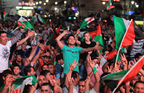 Palestinian celebration, From CreativeCommonsPhoto