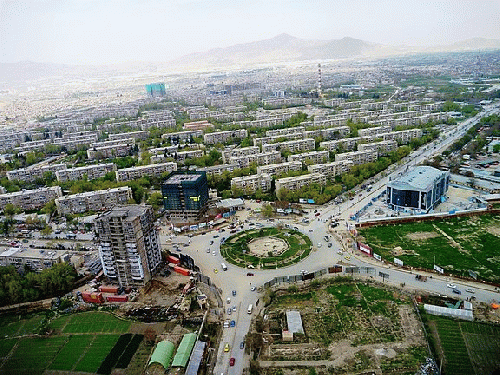 Modern Kabul - panoramio., From WikimediaPhotos