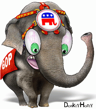 Republican Elephant, From CreativeCommonsPhoto