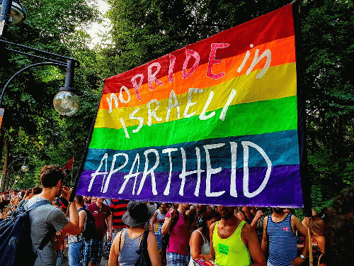 No Pride in Israeli Apartheid!, From CreativeCommonsPhoto