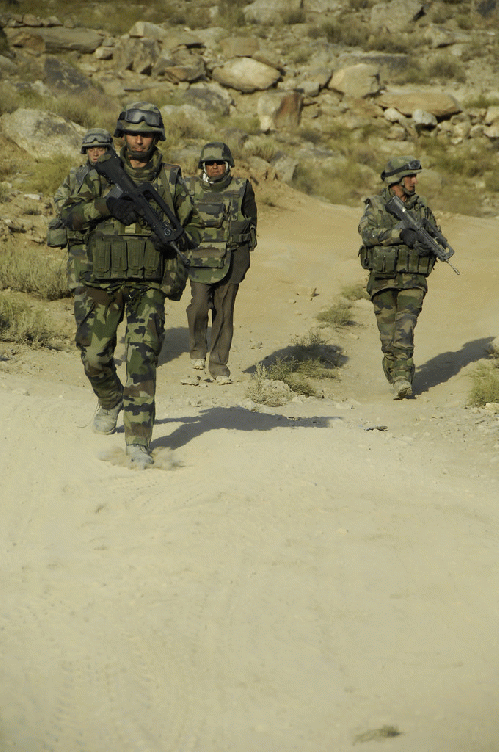 081018-N-9640W-001                         American troops in Afghanistan