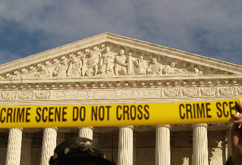 'Crime Scene At The United States Supreme Court, From CreativeCommonsPhoto