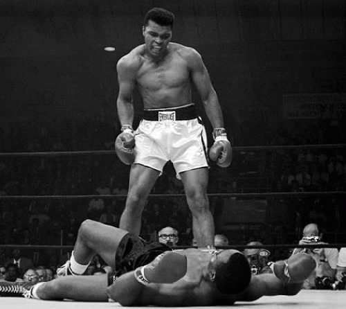 Cassius Clay vs. Sonny Liston, From CreativeCommonsPhoto