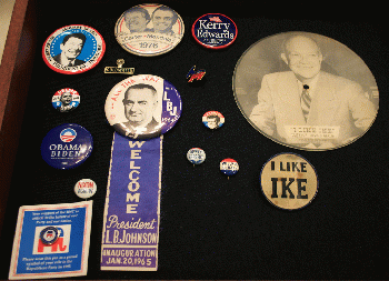 My Political Buttons, From CreativeCommonsPhoto
