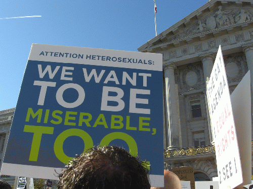 Prop 8 Protest, From CreativeCommonsPhoto