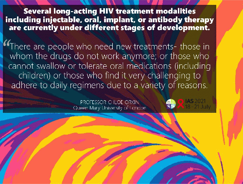 We need long-acting and more effective HIV treatment options so that all people with HIV can remain healthy and live full lives, as well as we progress towards ending AIDS by 2030, From Uploaded