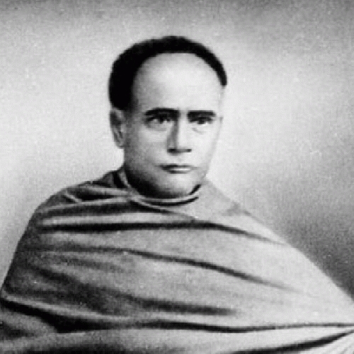 Ishwar Chandra Vidyasagar (1820-1891), portrait.