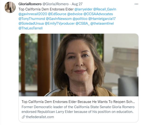 'Top California Dem'? She has been out of office for almost a decade, From Uploaded