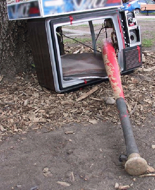 Smashed TV, From CreativeCommonsPhoto