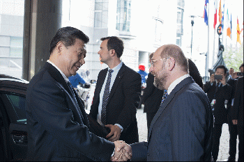 Xi Jinping at the EP, From CreativeCommonsPhoto