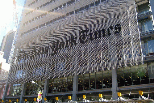 NYC: New York Times Building, From CreativeCommonsPhoto