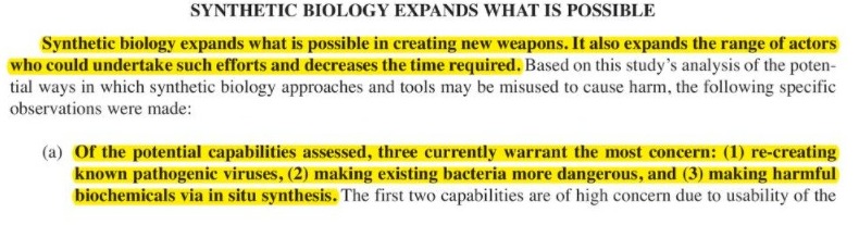 extract from The Age of Synthetic Biology