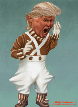 Donald Trump - Angry Oompa Loompa, From CreativeCommonsPhoto