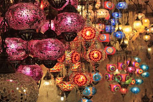 Lights in Grand Bazaar