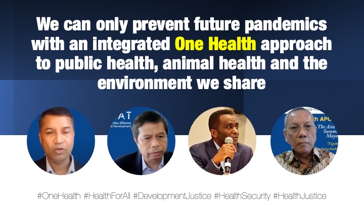 Integrated One Health approach is key towards delivering on health for all