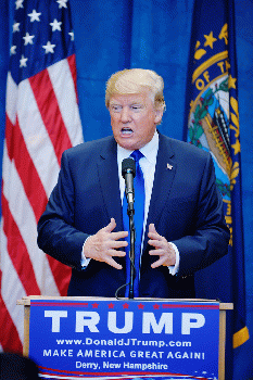 From live.staticflickr.com: Mr Donald Trump New Hampshire Town Hall on August 19th, 2015 at Pinkerton Academy in Derry, NH by Michael Vadon  