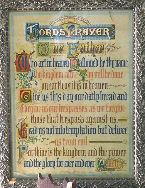 Lord's Prayer at Ross Farm, From FlickrPhotos