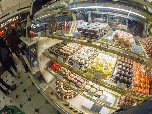 Chocolate display