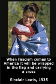 Fascism comes to America  wrapped in the flag and carrying a Cross, From Uploaded