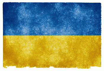 Ukraine Grunge Flag, From CreativeCommonsPhoto