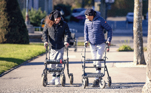 Two previously paralyzed patients walk again, From Uploaded