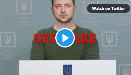 Zelensky, the deepfake