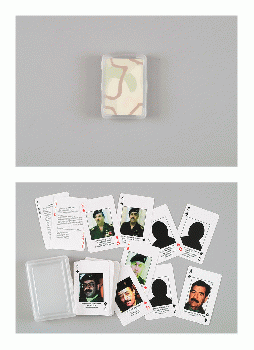 Gulf war playing cards ('villains')