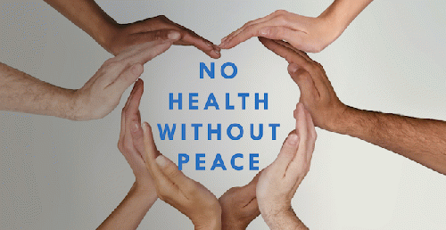 War must end. Peace is the only way forward for resolving conflicts and to deliver on every goal and target of SDGs. No health without peace