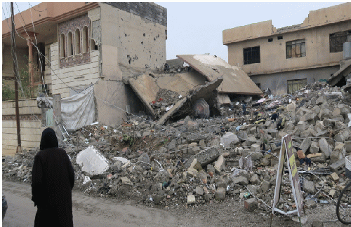 Bombed homes in Mosul, From Uploaded