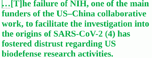US-China collaboration on virus research