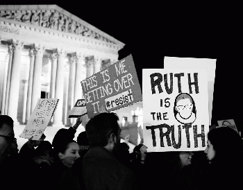 Supreme Court protest over plans to overturn Roe v. Wade and restrict women's freedom, From CreativeCommonsPhoto