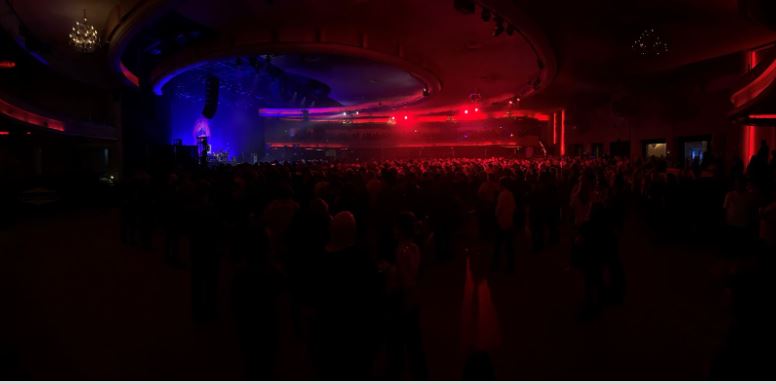 The crowd gathers at The Palladium, From Uploaded