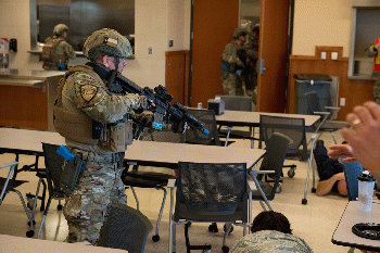 Houston-Galveston participates in active-shooter exercise.