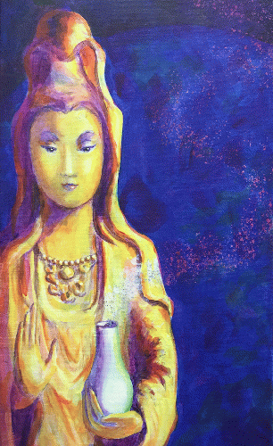 Kuan Yin as the Great Mother, detail, From Uploaded