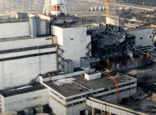 Figure 1: Chernobyl Explosion Damages