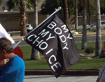 Palm Spring abortion rights protest, From CreativeCommonsPhoto