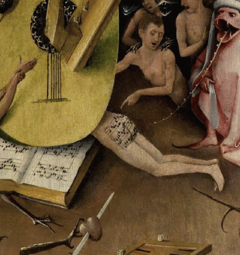 Deatil from The Garden of earthly delights., From Uploaded