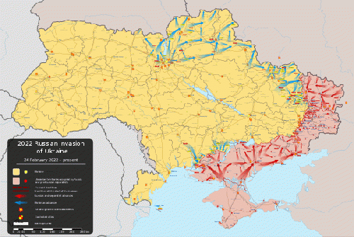 2022 Russian invasion of Ukraine - perhaps alterable, but only up to the national borders?, From WikimediaPhotos