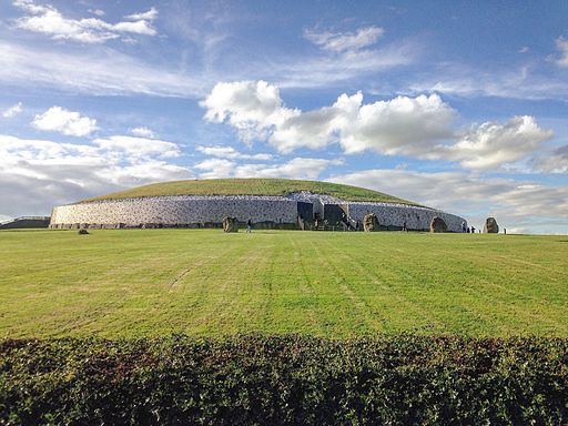 A front view of Newgrange, County Meath Ireland, From Uploaded