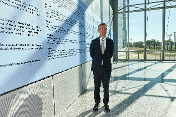 First day at the New NATO Headquarters for NATO Secretary General Jens Stoltenberg, From CreativeCommonsPhoto