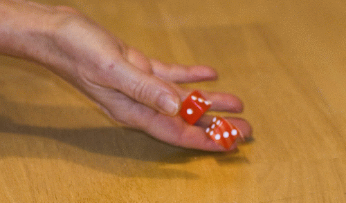 Rolling Dice, From CreativeCommonsPhoto