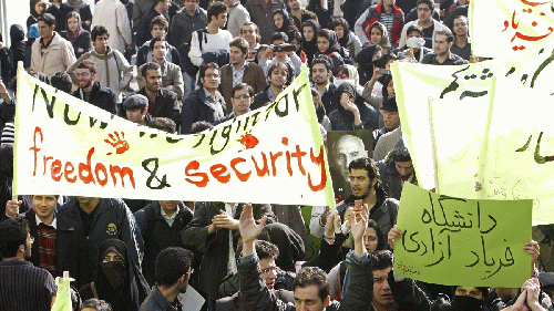 Iranian Students Demonstrations