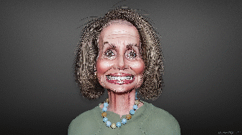 Nancy Pelosi - Caricature, From CreativeCommonsPhoto