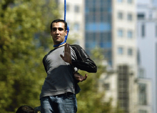 Public Hanging In Tehran, From Uploaded