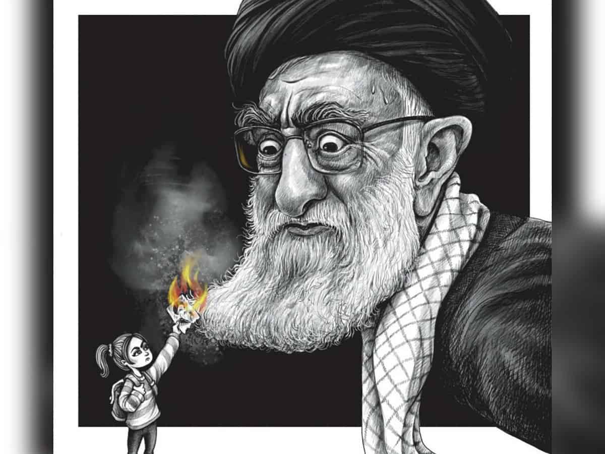 Recent Cartoon of Khamenei, From Uploaded