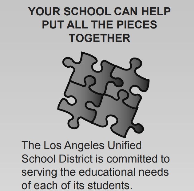 From the LAUSD Brochure: Are You Puzzled?, From Uploaded